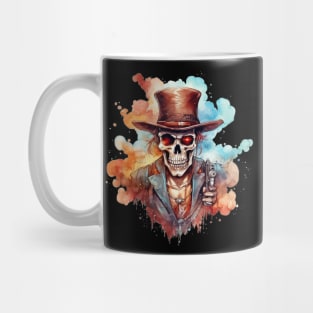 Skull With Guns Mug